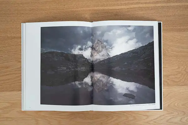 Published landscape photography work by Federico Antonello featured in Dolomiti Photo book