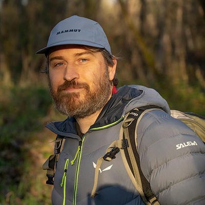 Portrait of Federico Antonello, founder of OutdoorPhotoDream