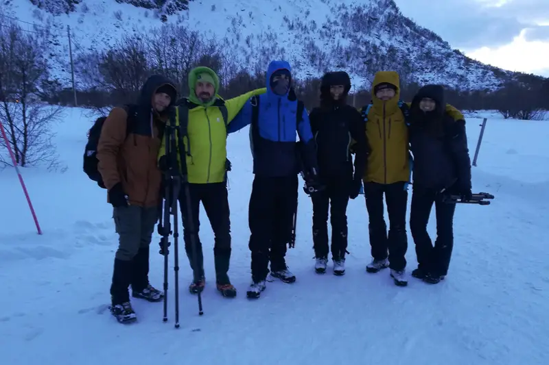 participants-lofoten-winter-photo-tour-northern-light
